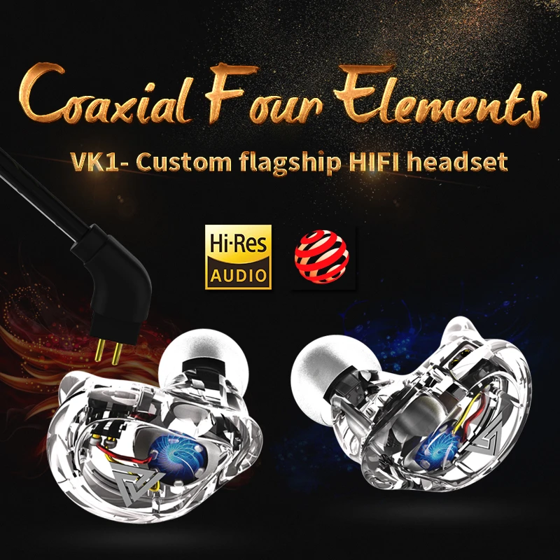 ZS10 Headphone Running Sport Earphone 4 Drive Unit Headset ZS6 With 4 Dynamic Hybrid In Ear Earphone HIFI DJ Monitor
