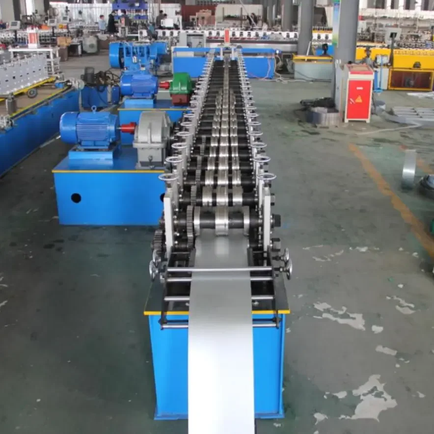 Wholesale Price Shutter Door Sliding Guide Rail Making Machine Guide Profile Roll Forming Machine