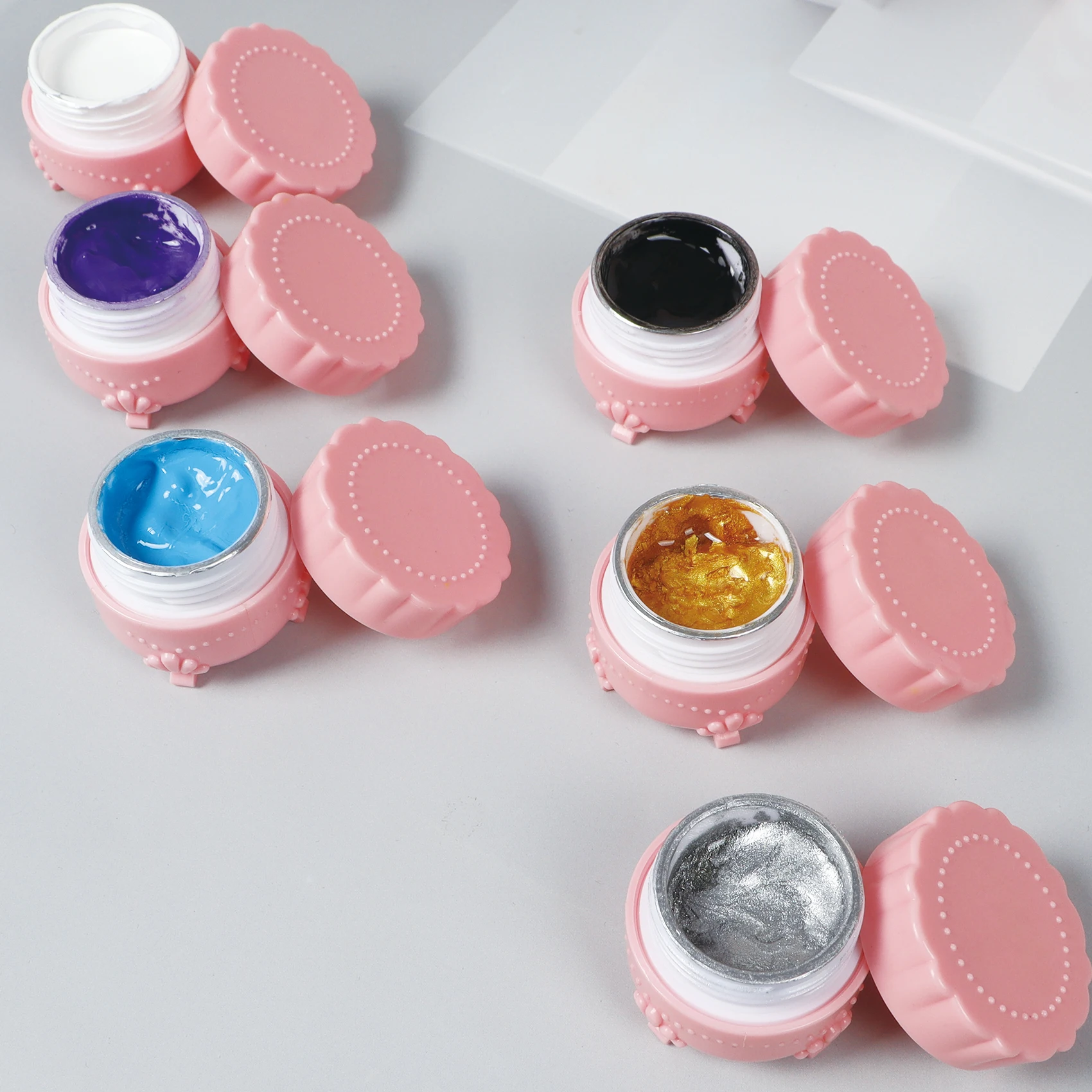 Painting Gel Free Sample Private Label LED Soak Off 12 Colors 15g color  UV Gel Nail Polish