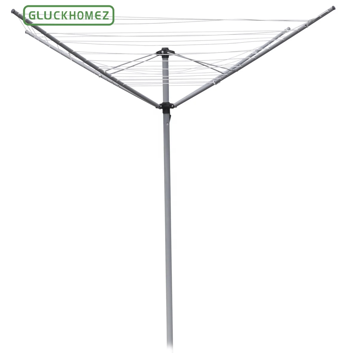 Promotion light weight 4 arms 40m umbrella rotary airer for online retailer special