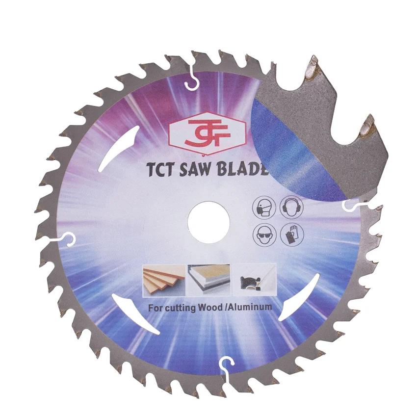 Premium Quality TCT Hard Alloy Wood Aluminum Cutting Circular Saw Blades With Bakers