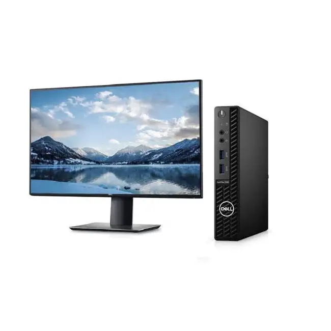 New Dell OptiPlex3000MFF 12 Generation коммерческий мини-микрокомпьютер G7400T 4G