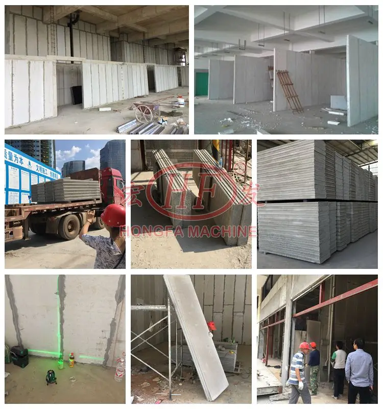 Lightweight Concrete Slab Making Machine Table Precast Concrete Wall Panels Making Machine For Precast House