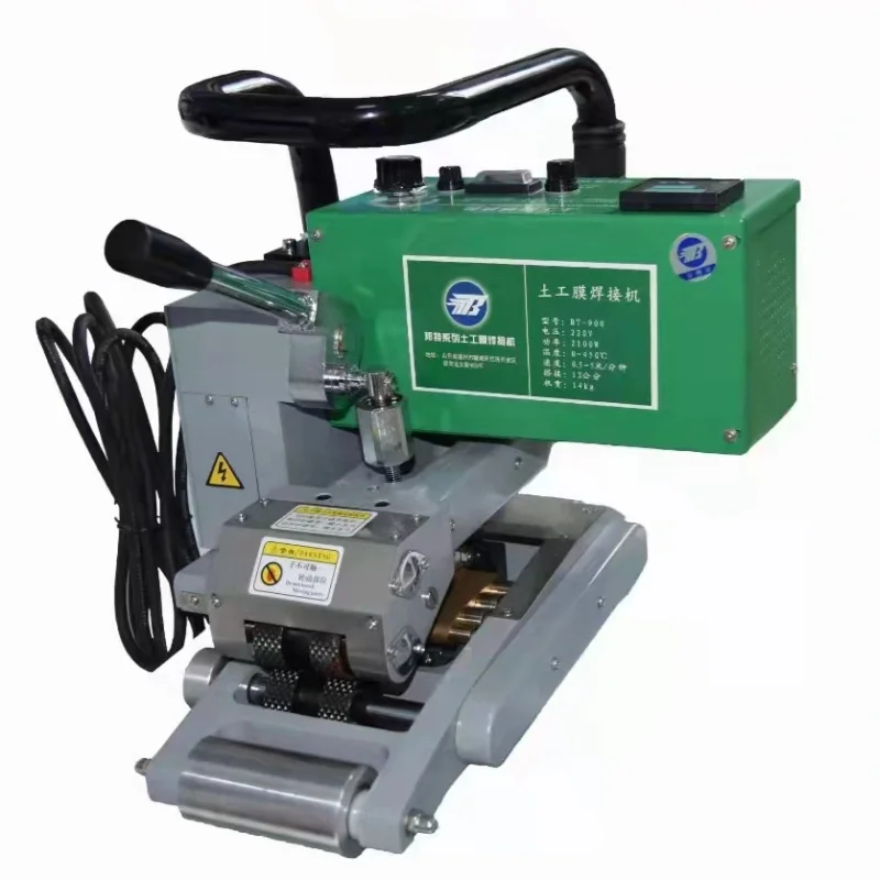 Automatic Wedge 0.2-1.5mm Hdpe Plastic Geomembrane Welding Machine