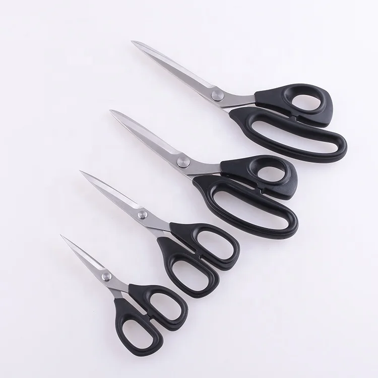 Professional Simple Design Tailor Sewing Scissors Dressmaker Fabric ABS Handle Stainless Steel Sharp Tailor Scissors