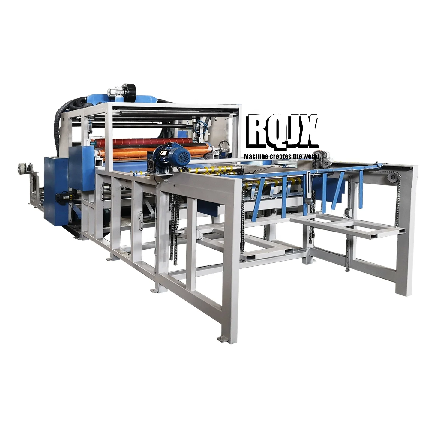 plastic Expandable Polyethylene bag cutting and sealing woven bag making machine