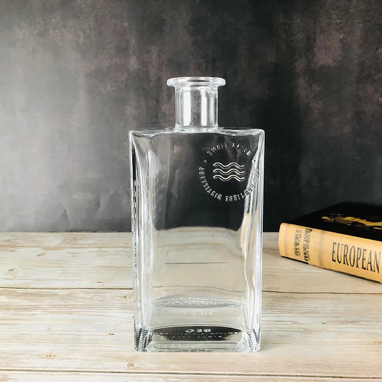 Пользовательский тисненый логотип 75cl бутылка для спирта Agave