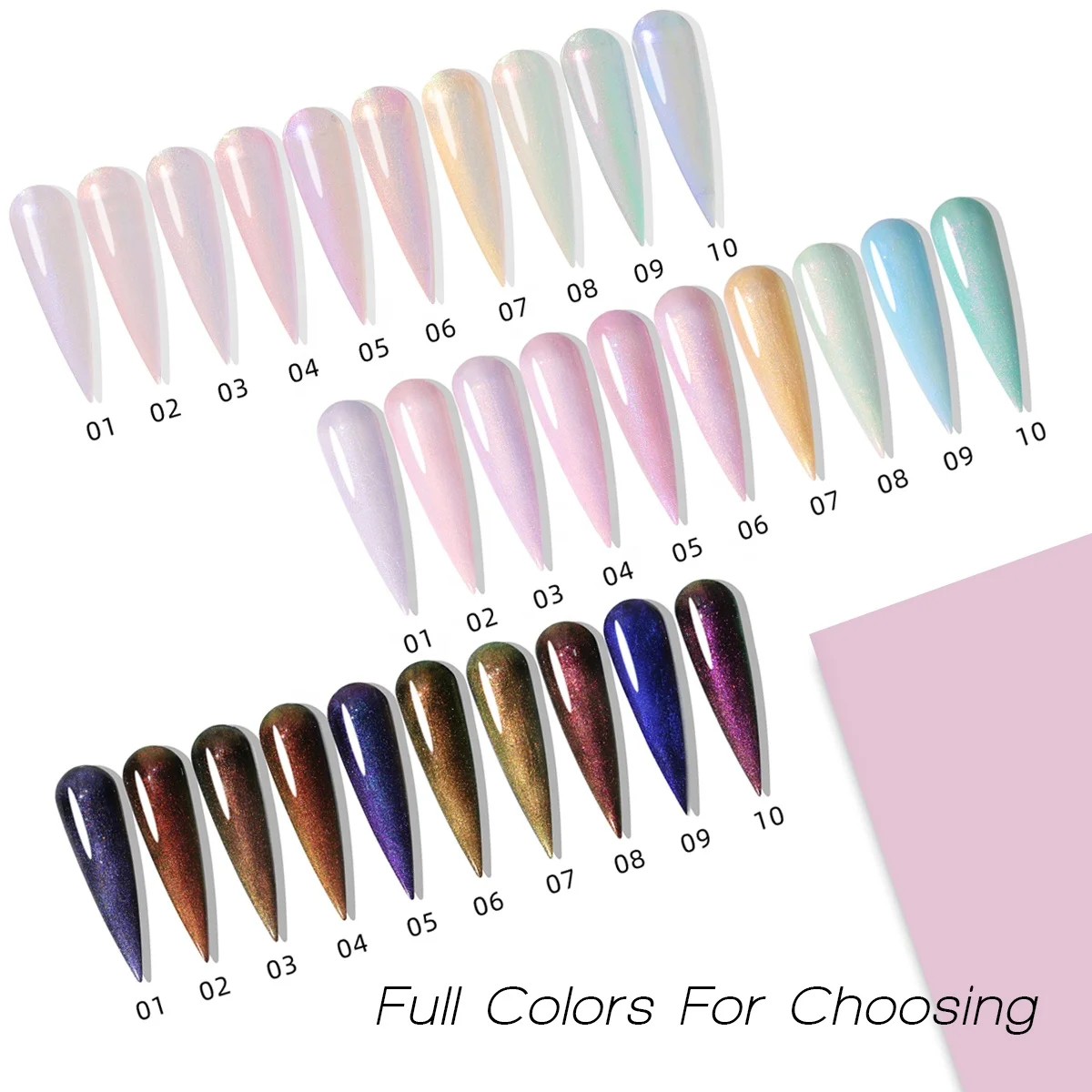 Gelsky Wholesale Resin Uv Gel Polish Aurora Gel Polish Hema Free Holographic Chrome Korean Gel Nail Polish