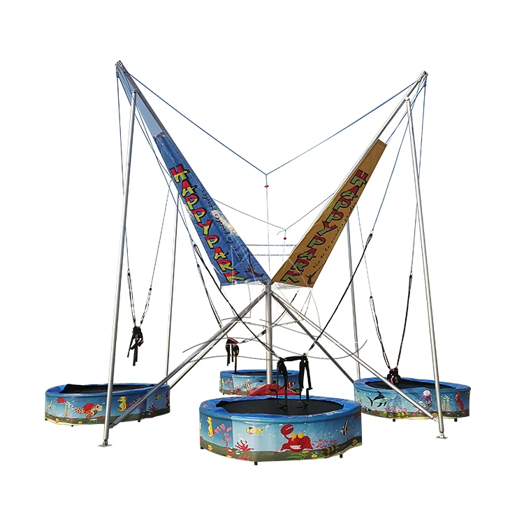  Bungee батут игры надувной bungy