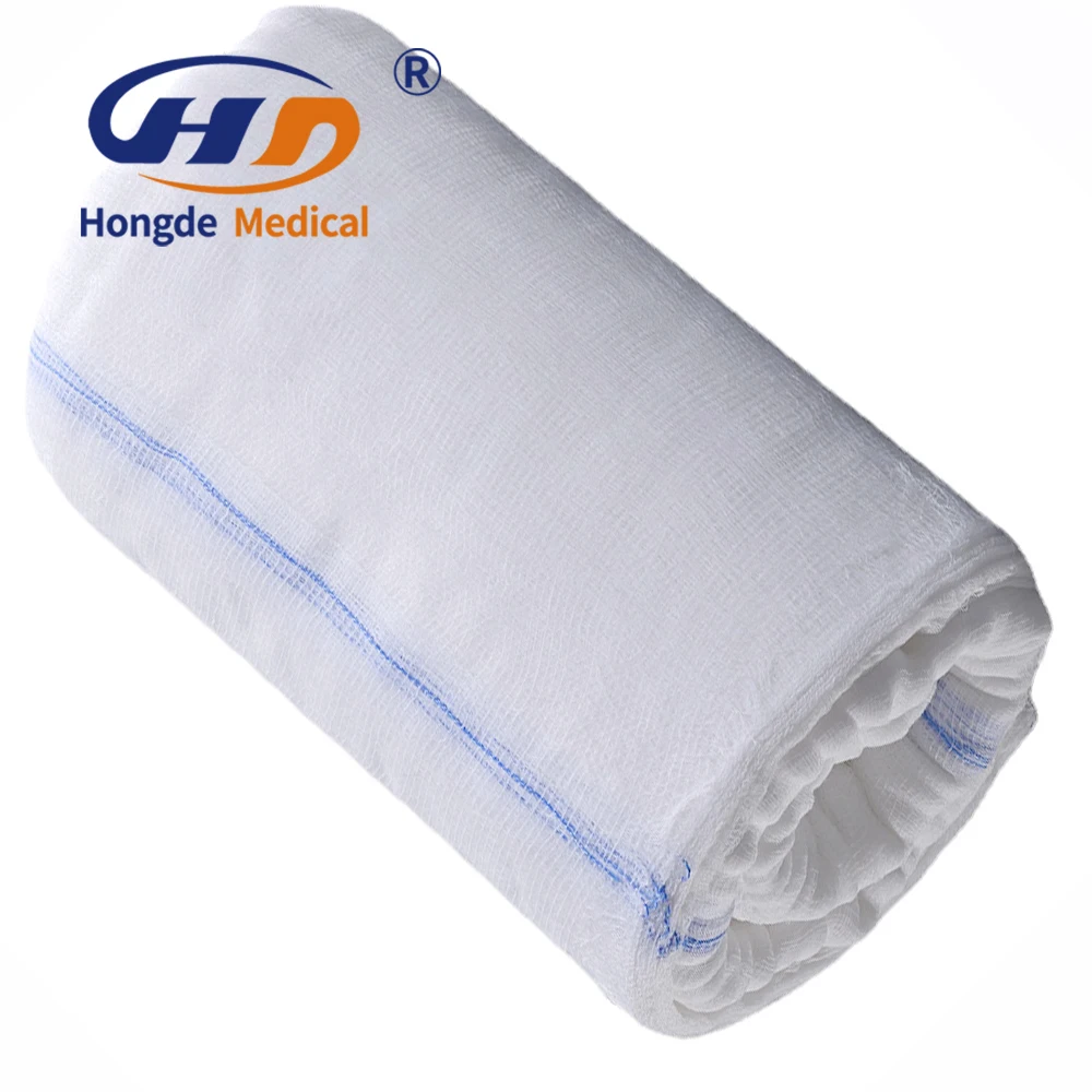 Cotton Medical Pillow Type Gauze Roll Jumbo Gauze Roll Raw Cotton Material Gauze Roll