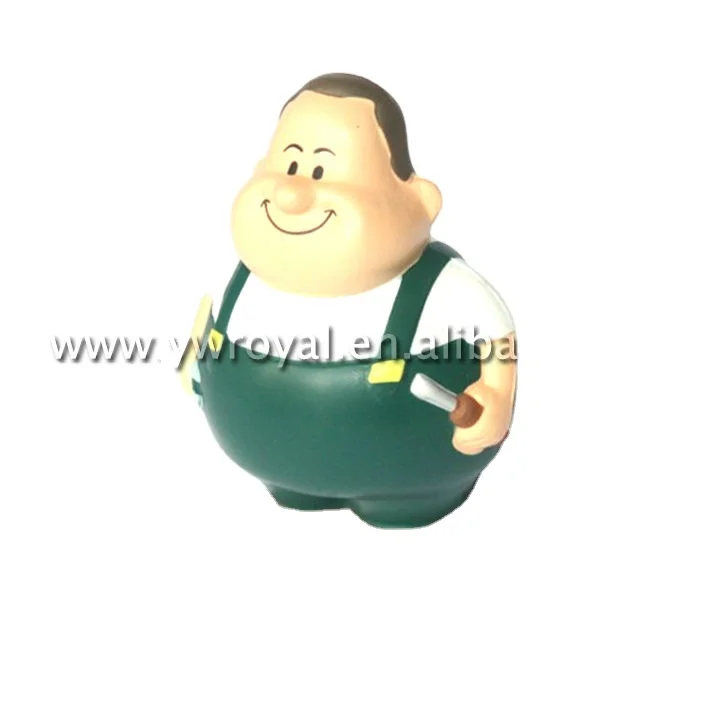 
Fat Workman Foam Man Stress Ball 