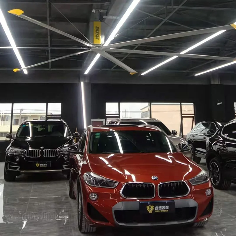 6.7m/22FT    big fan for gym big air fan duck farming