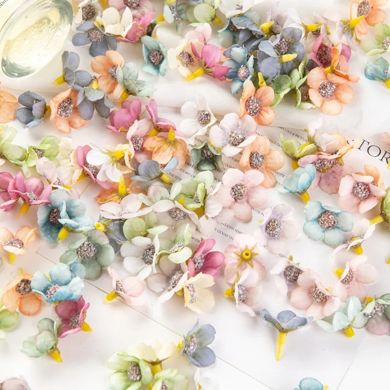 Artificial Small Daisy Flower Heads for Home Decor Flower Wholesale