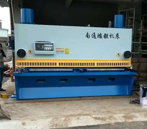 QC11Y metal sheet plate hydraulic guillotine shearing machine