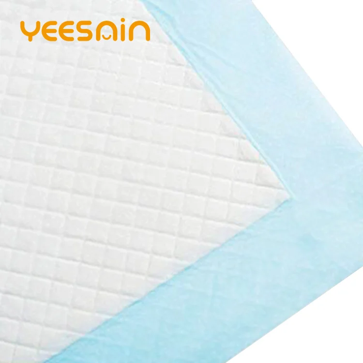 
OEM Adult Disposable Medic Incontinence Absorbent under pad 60x90 Free Sample Hospital 
