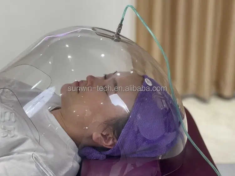 Кислородный спрей для лица инъекция струи омоложение кожи o2 derm маска терапия Oxigen купольный кислородный купол