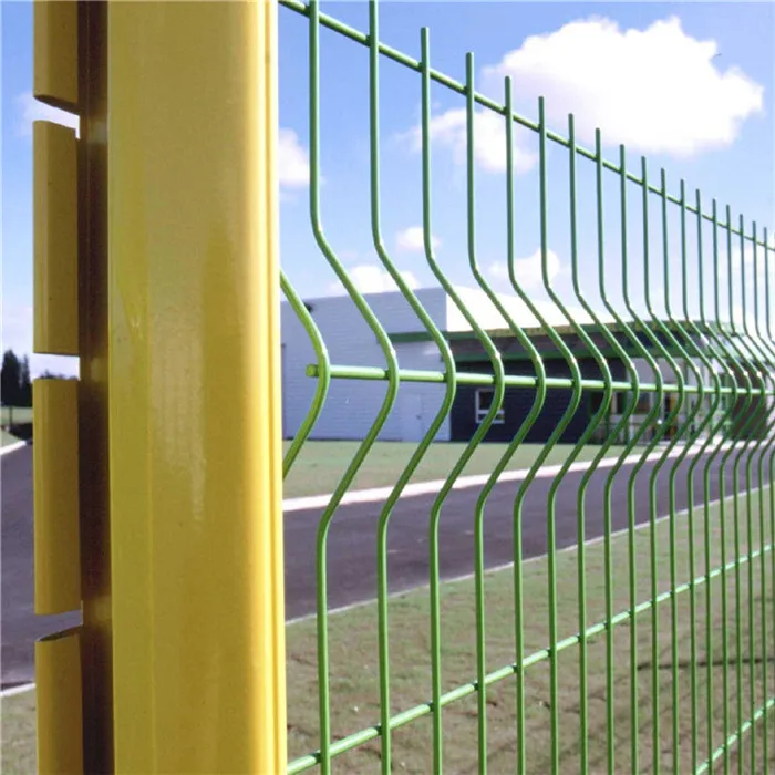 3D CURVED WELDED MESH FENCE PANEL TRIANGLE WELDED FENCE 3D CURVED GARDEN FENCE