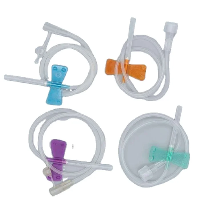 CE Certified Disposable Scalp Vein Set Butterfly Needle 20-27G