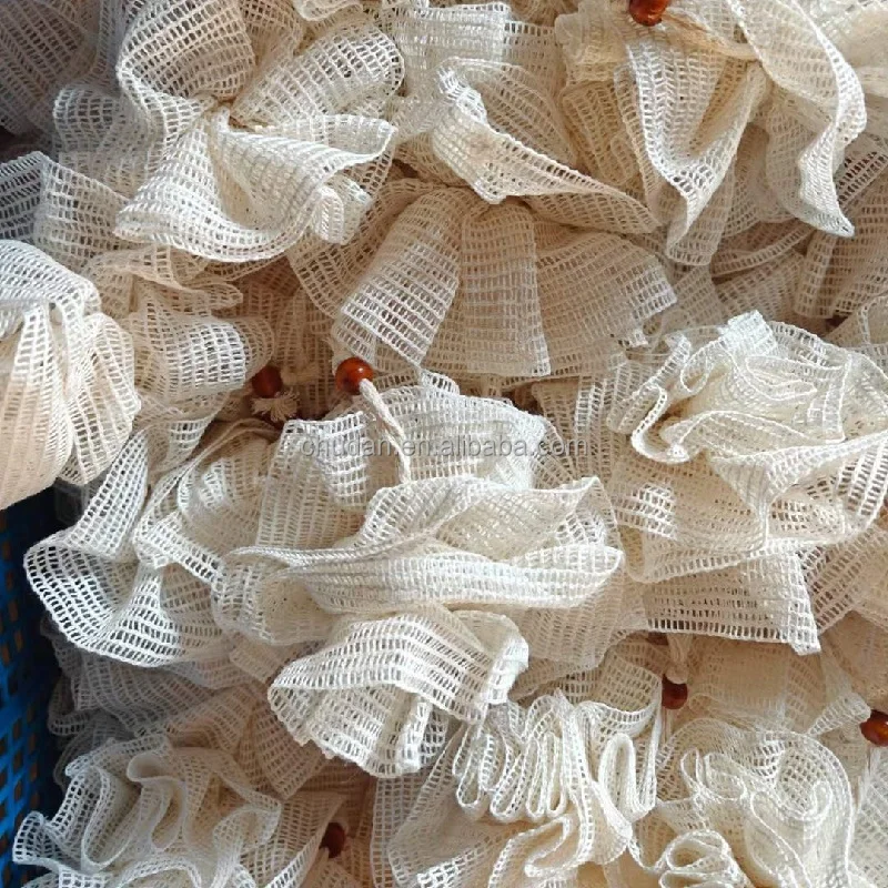 100% Natural Exfoliating Hemp Fiber Loofah Glove Mitt Mitten Bath Sponge Remove Dead Skin Exfoliating Scrubber