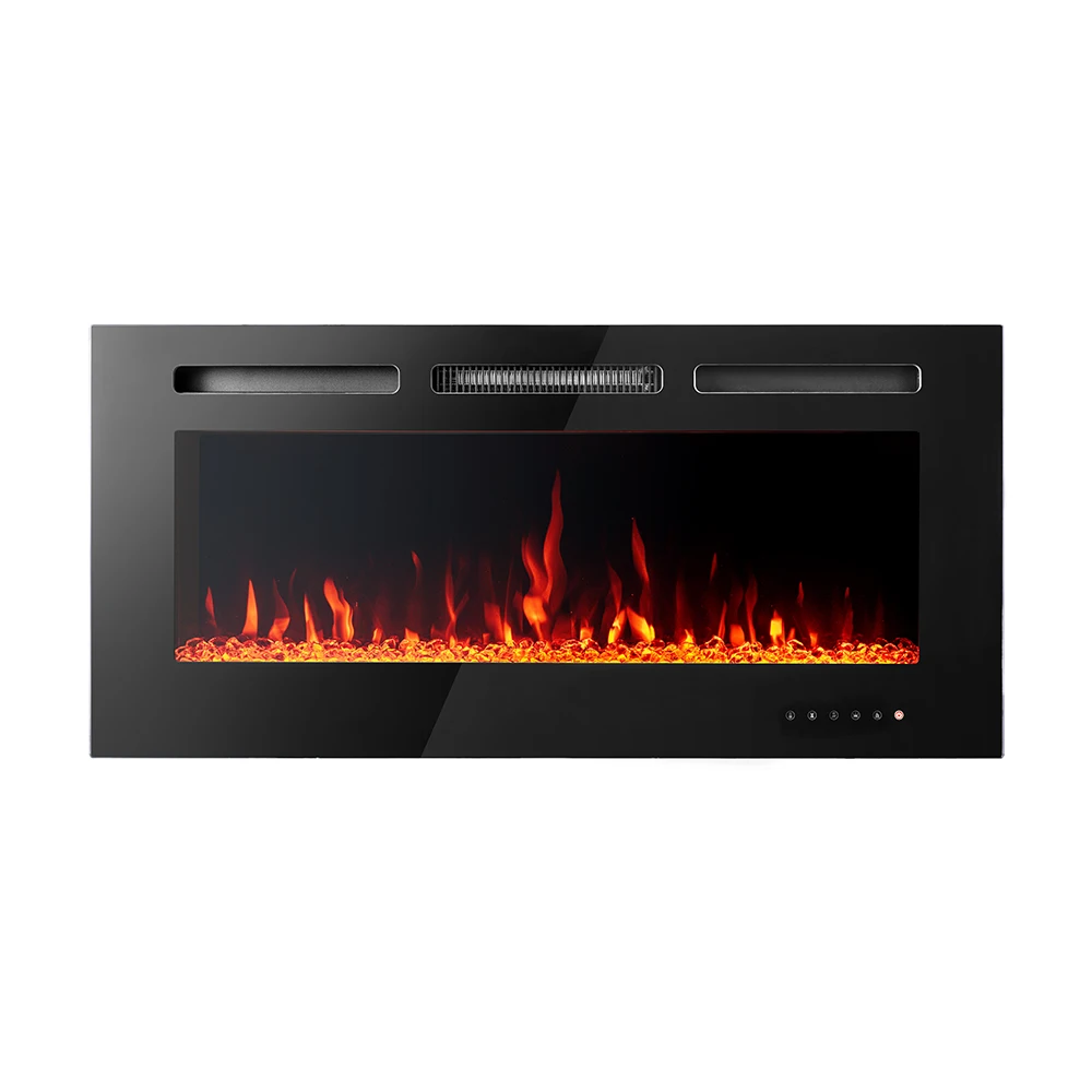 Custom Adjustable Flame Indoor Use 2000W Electric Fireplace Heater