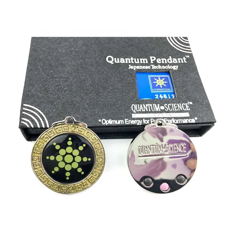 Anti EMF Radiation Pendant Energy Scalar Power Bio Science Negative Ions Pendant Necklace Black Tourmaline