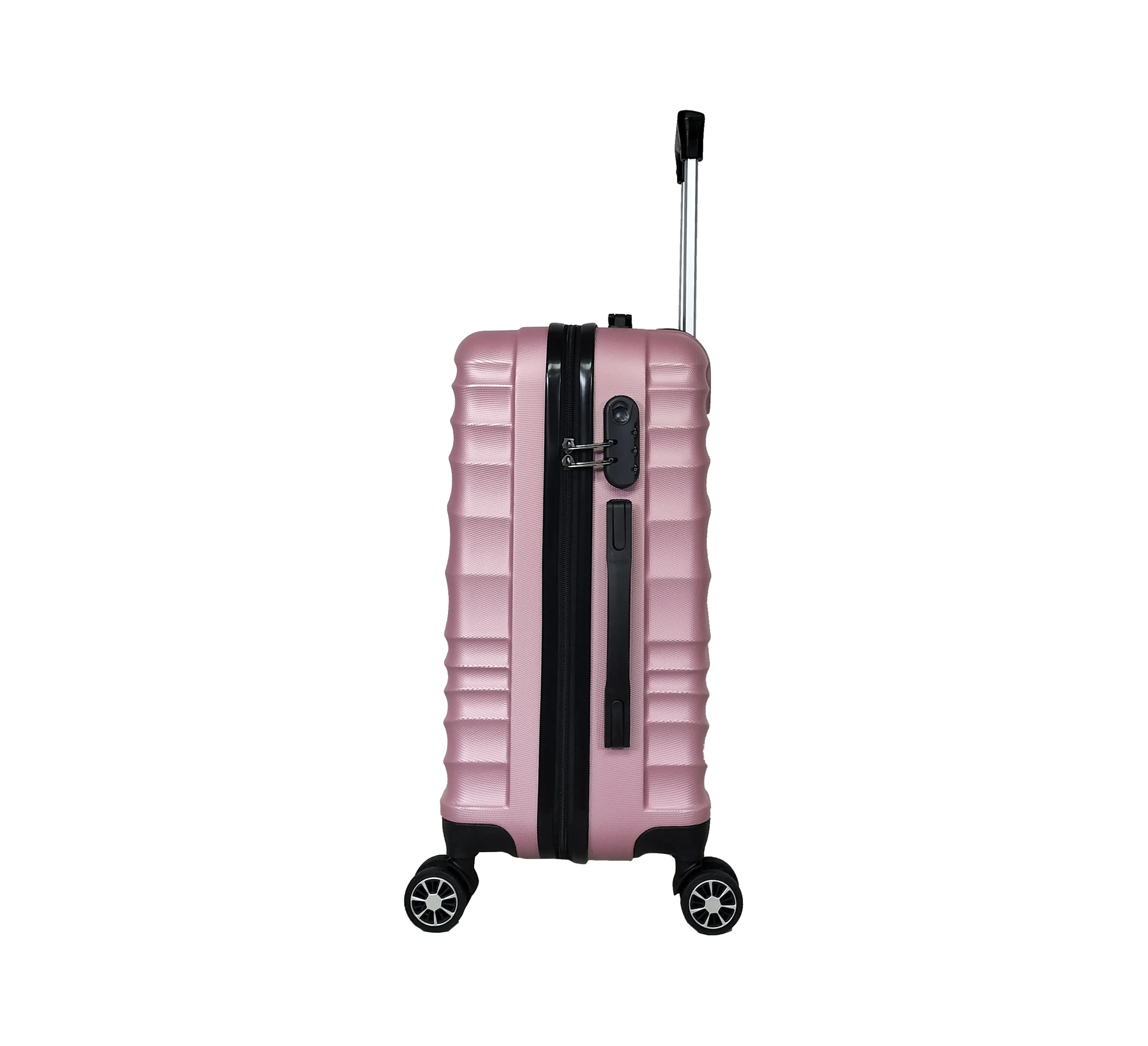 Factory Custom ABS Hardside Expandable Trolley Luggage Spinner Wheel Carry-on Luggage Sets 3 Piece For Women Travel