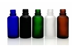 Different size DIN18 5ml 10ml 15ml 20ml 30ml 50ml 100ml amber essential oil glass dropper bottles with caps