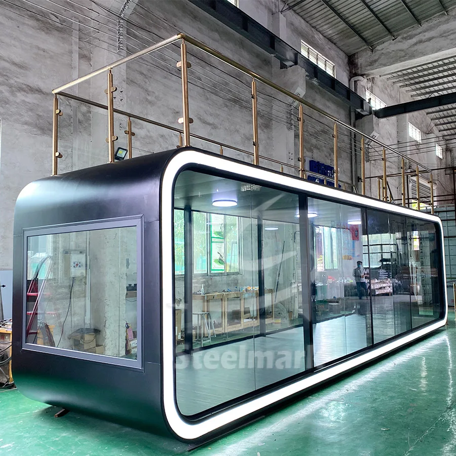 Luxury Prefab Modern Shipping Smart Modular Apple Capsule Cabin House For Sale  Apple Cabin