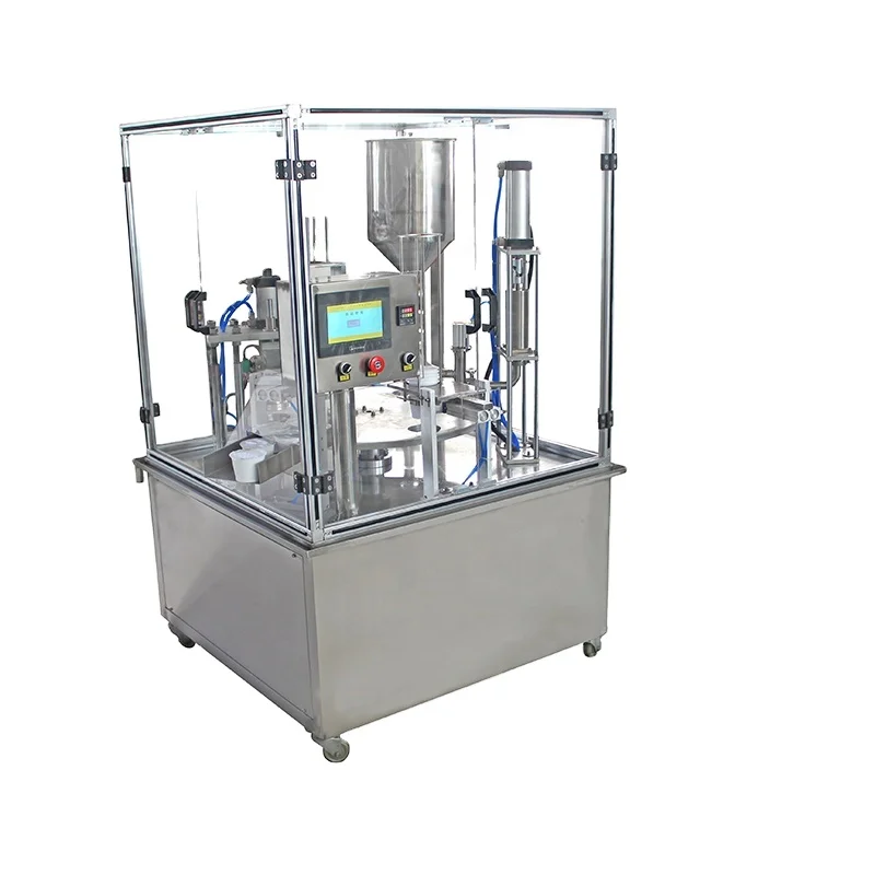 HANBOO Coffee Capsule Machine Coffee capsules filling packing machine use for plastic nespresso k-cup capsules