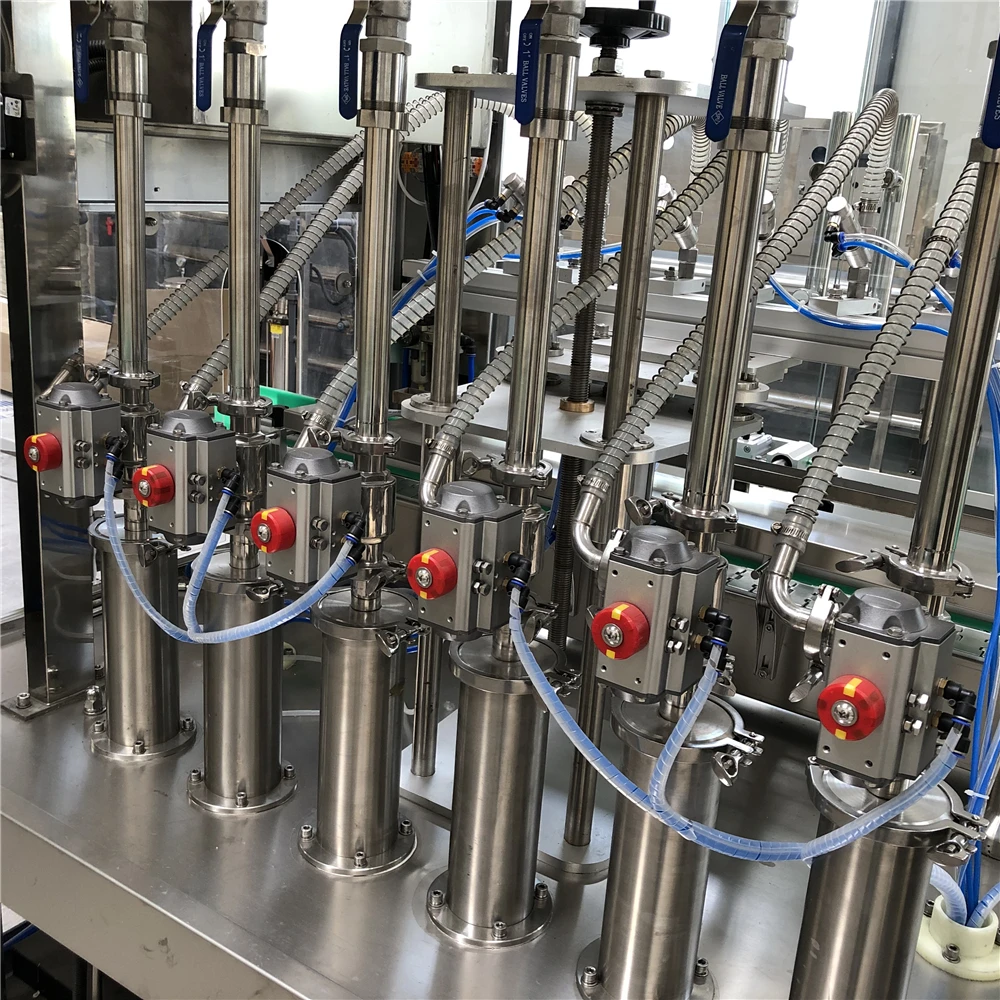 glass bottle liquid filling sealing machine palm oil filling and sealing machine filling-sealing-capping machine