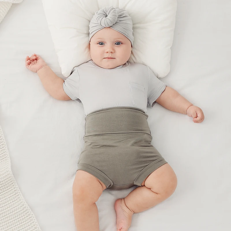 Newborn Baby Pants 100% Bamboo Toddler Breathable Baby Boy Clothes Fashion Baby shorts Pants 6986