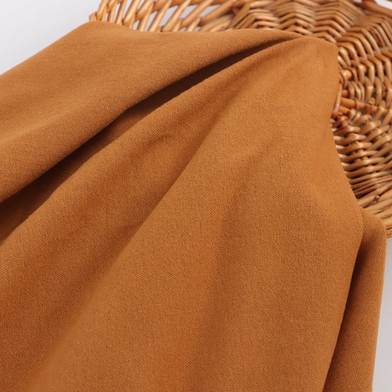 China Manufacture New Style 100% Cotton Woven Flannel Fabric For Fashion Garment