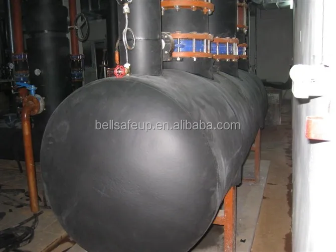 Изоляционный лист Bellsafe из нитриловой резины толщиной 25 мм усиленная алюминиевая фольга для