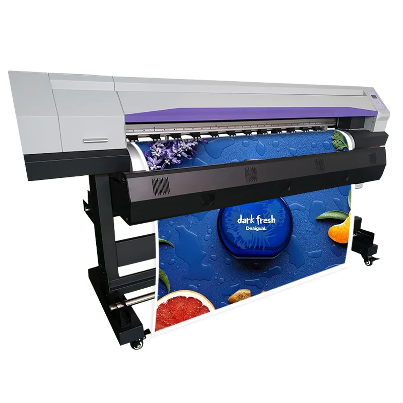1.8m 2.5m 3.2m UV Plotter XP600 DX5 Printhead Large Format Roll to Roll LED UV Printer