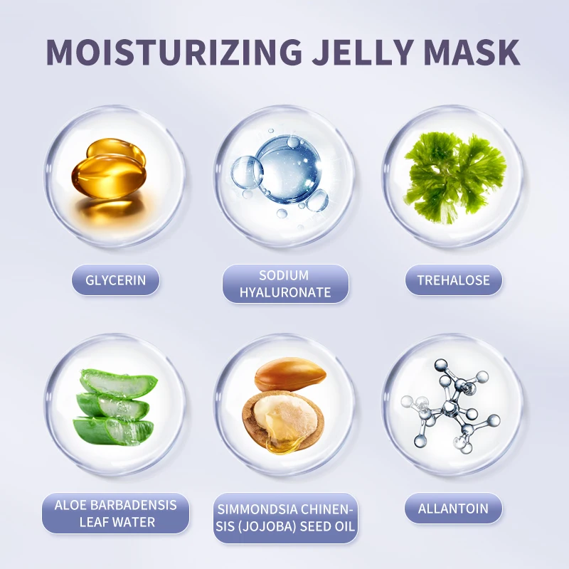 Antioxidant & Pore Shrinking Natural Seaweed Jelly Mask Powder for Face Wholesale Premium Rubber Mask Spa Set