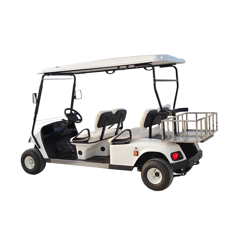 China low speed vehicle 4 seat electric golf cart golf buggy