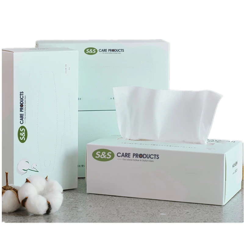 
 Заводской поставщик OEM прочная Очищающая салфетка для лица  