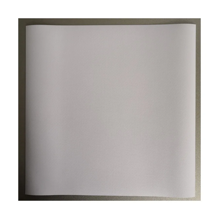 Flex Banner Coated Block out Double Sides Printable with Glue 610GSM 500D*500D 28*28 3.20M 50M/R Digital Printing Material