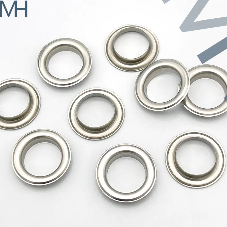 Factory metal iron  eyelets Plating small 2mm- 20mm Fasten round shape gunmetal Brass metal eyelet
