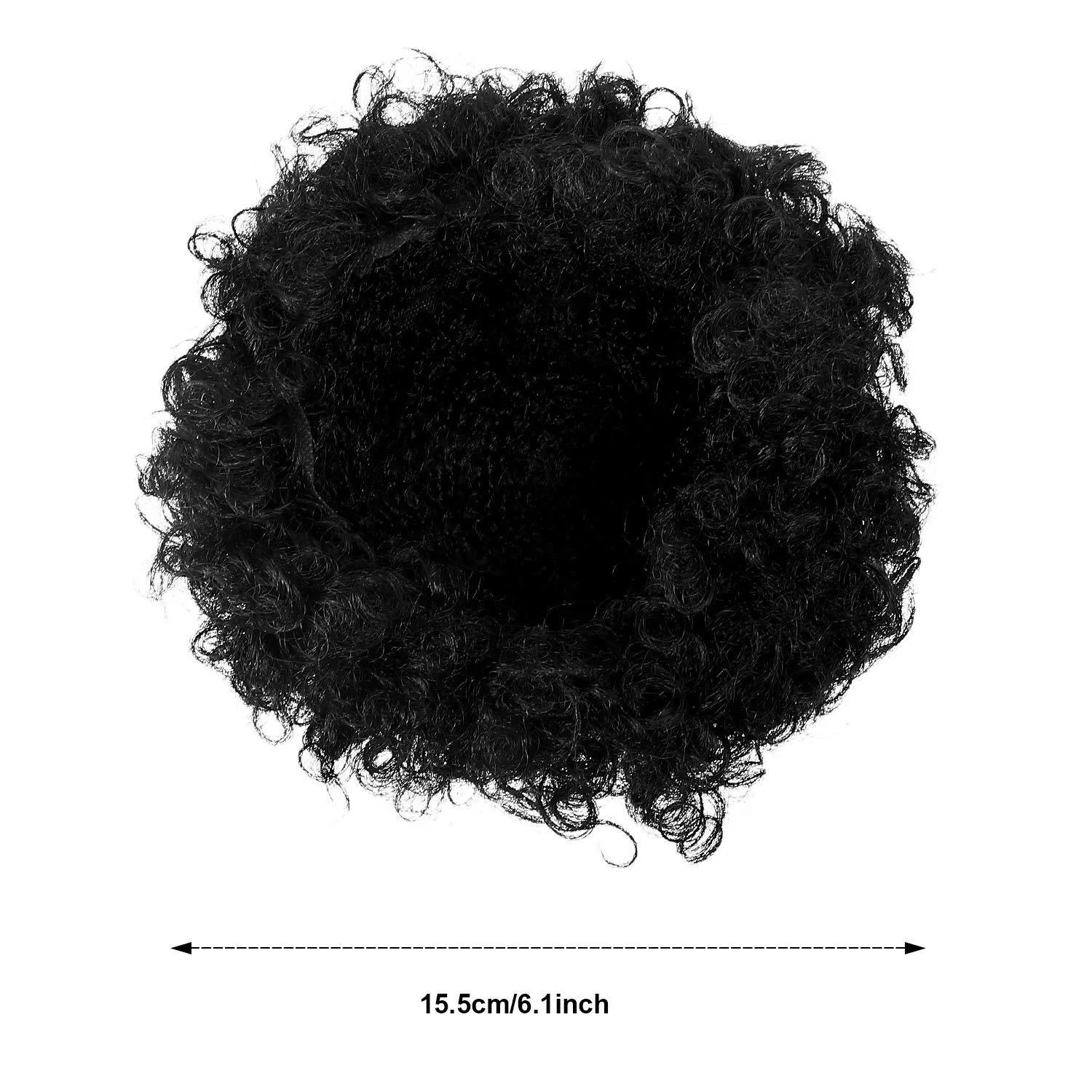 Popular 50s 60s Adult Vintage Pop Star Costume Hippie Dress Up Wig Party Glasses