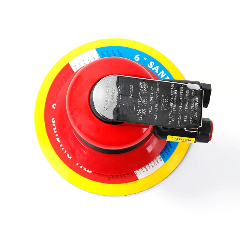 6 Inch Heavy Duty Pneumatic Polishing and Sanding Machine with 150mm Round Random Orbital Air Sander