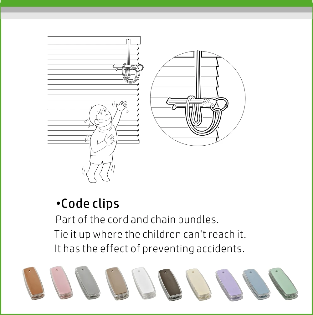 High-quality Roller blinds components - cord weight with pulley Acrylic window shades manufacture