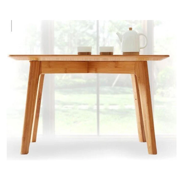 Modern design chinese furniture cheap price small wooden bamboo tea table