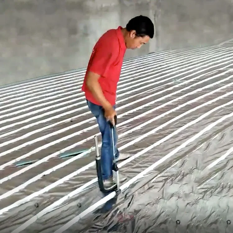 
PET Film Laminated Aluminum Foil PET Insulation Film Underfloor Heating Reflective Film Heat Resistant Materials 