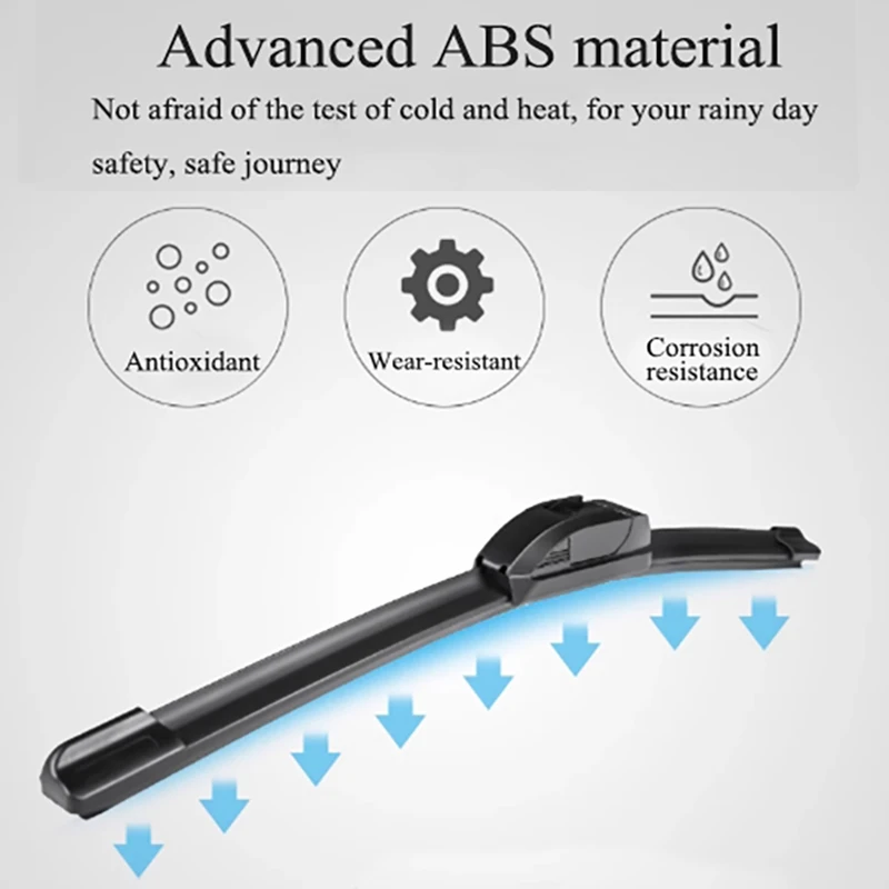Best Selling Automotive Windshield Wipers Supermarket Quality Kction Material Soft Easy Cleaning Multi-functional Boneless Wiper