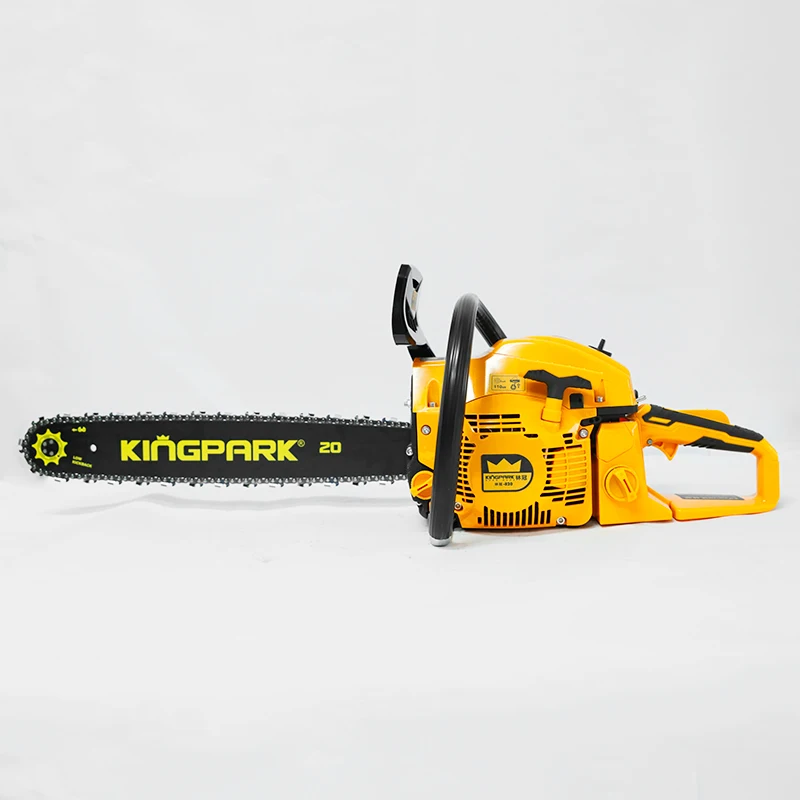 Kingpark New Model Single Cylinder 2-Stroke Wood Saw 58CC Chain Saw 5800 Chainsaw Machine