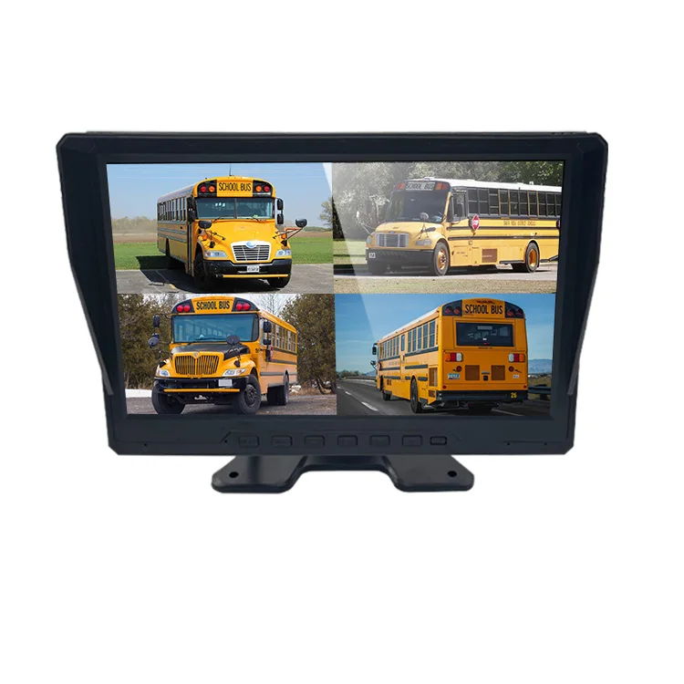 Профессиональный 4CH TF-карта MDVR набор камер 4 г Wi-Fi для автомобиля грузовика автобуса RV мобильный видеорегистратор система монитора