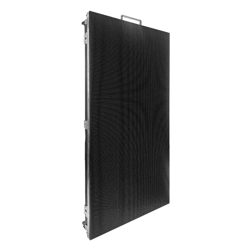 die cast aluminum cabinet plug and play hard connection P2.6 500x1000mm rental video wall for indoor concert stages