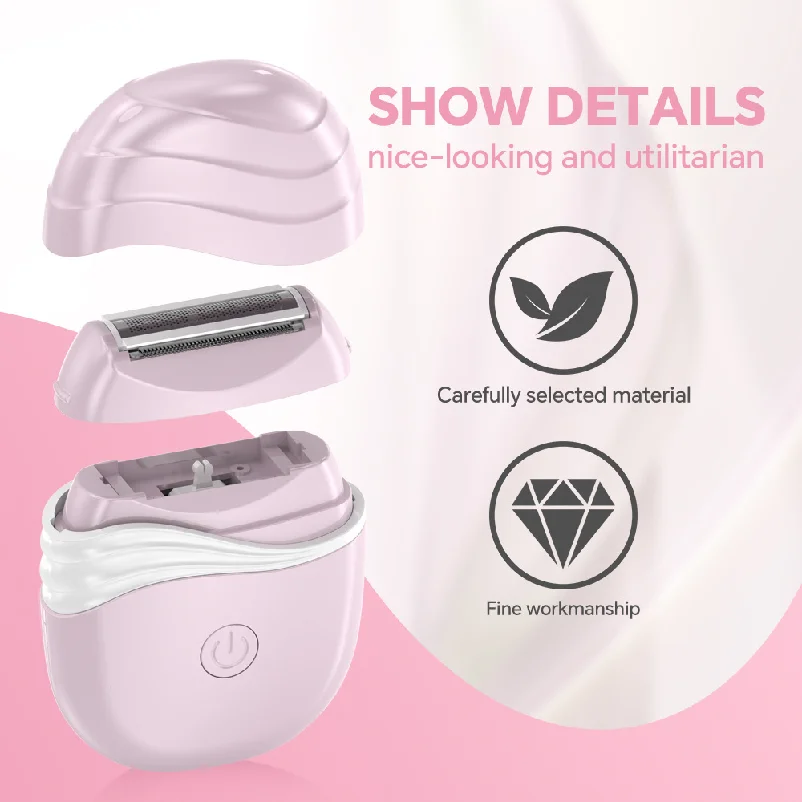 Hair Trimmer Shaver For Women Bikini Underarms Arm Leg Face Private Parts Lady Razor Depilator