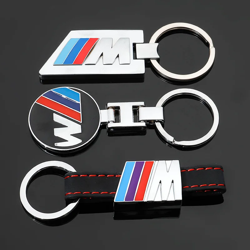 Promotional High Quality Zinc Alloy Metal Key Ring M Keychain For BMW